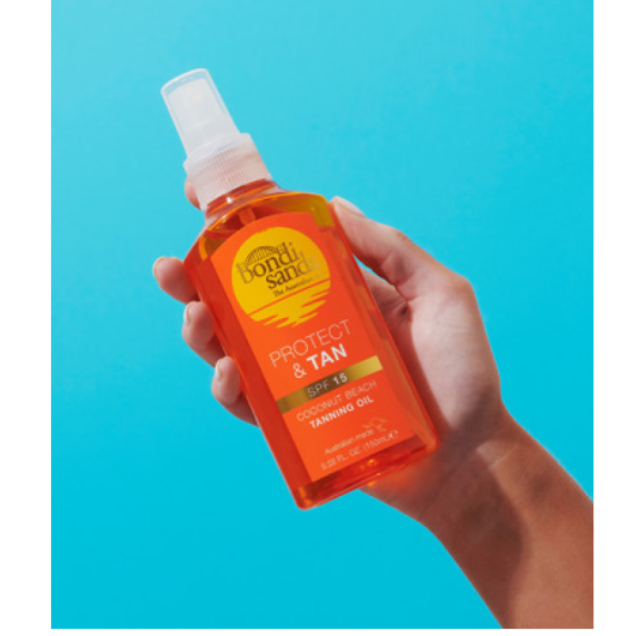 Bondi Sands Protect & Tan SPF 15 Tanning Oil