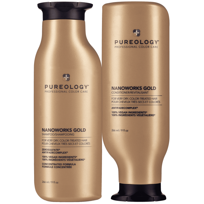 Pureology Nanoworks Gold Shampoo & Conditioner Duo