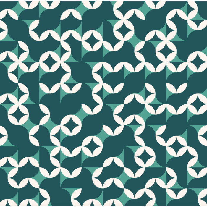 Louvelle SERAPHINE headband - Emerald Geo