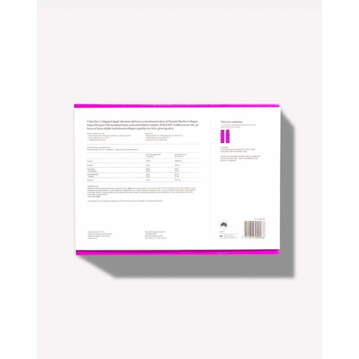 Vida Glow Collagen Liquid Advance Mixed Berries