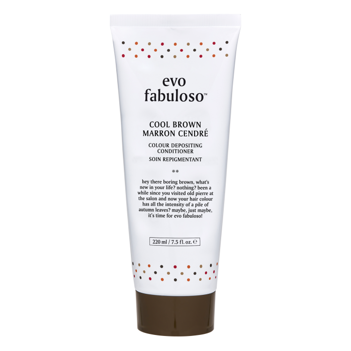 Evo Fabuloso Cool Brown Colour Depositing Conditioner