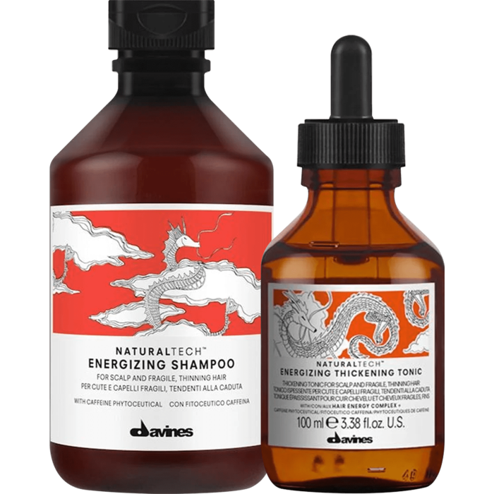 Davines Naturaltech Energizing Duo with Thickening Tonic