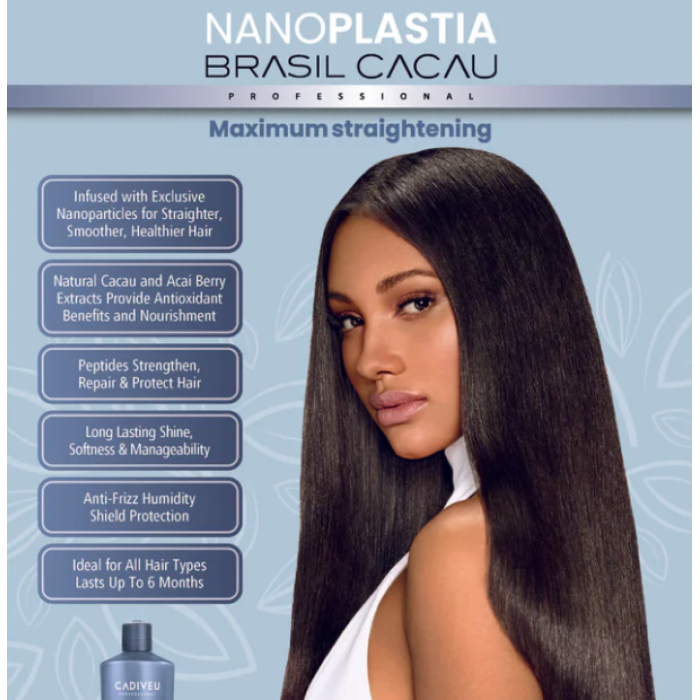 Brasil Cacau Brasil Cacau NanoPlastia Straightening and Toning 110ml Kit
