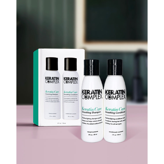 Keratin Complex Colour Care Smoothing Shampoo & Conditioner Mini Travel Duo