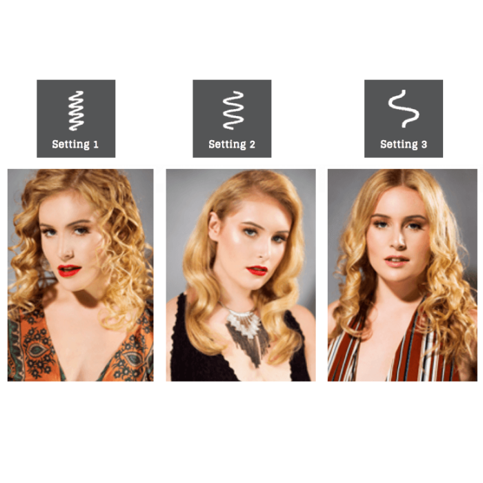 Babyliss Pro MiraCurl 3, 3-in-1 Professional Curl Machine